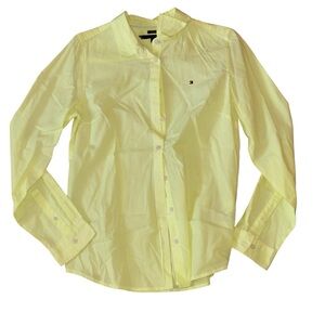 Tommy Hilfiger Yellow Button-Up Shirt